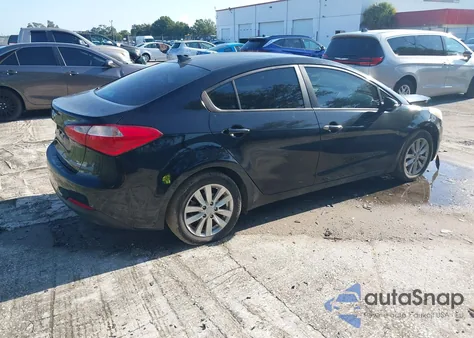 2016 Kia Forte Lx из США, поврежденный, VIN KNAFX4A66G5442839